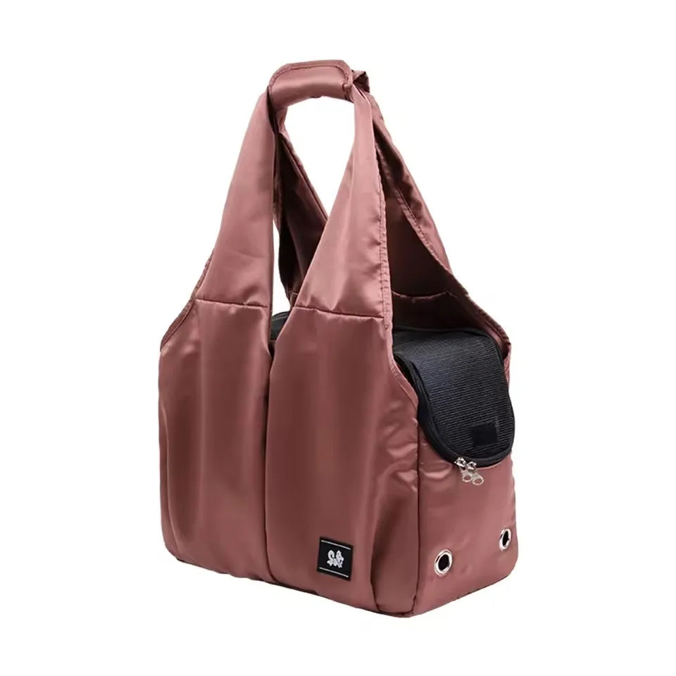 Breathable Pet Carrier Bag – Cat & Dog Travel Shoulder Bag