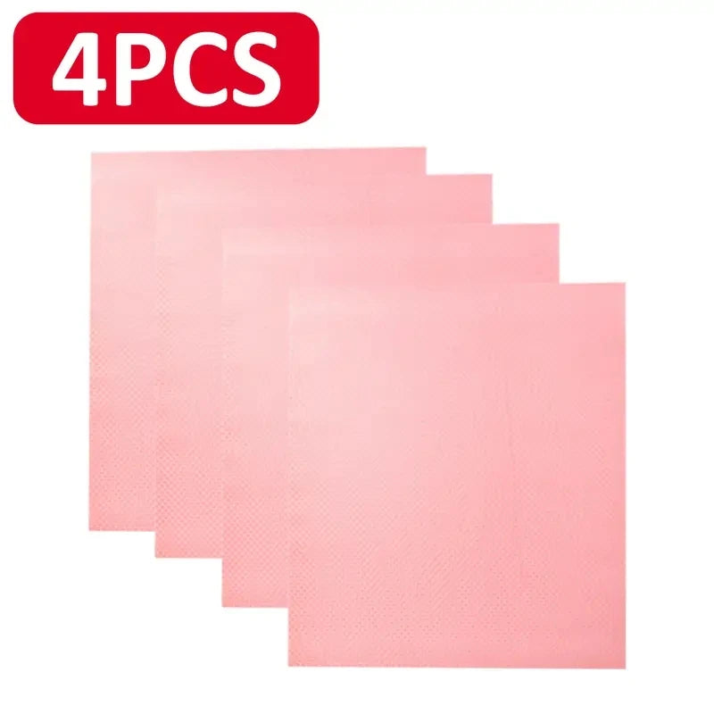 Cabinet & Refrigerator Liner Mats – Cuttable Moisture-Proof Easy-Clean Shelf Mats | 4/8/12pcs