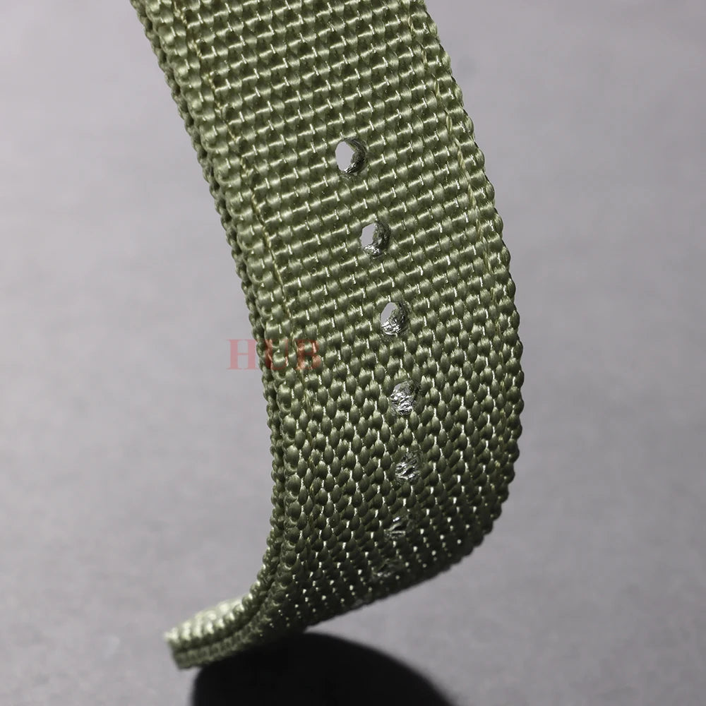 Nylon Canvas Watch Band Woven Soft Belt Universal Bracelet for Men Women Sport Military Universal  Wristband 18mm 20mm 22mm 24mm - BeeTrendyShop.COM