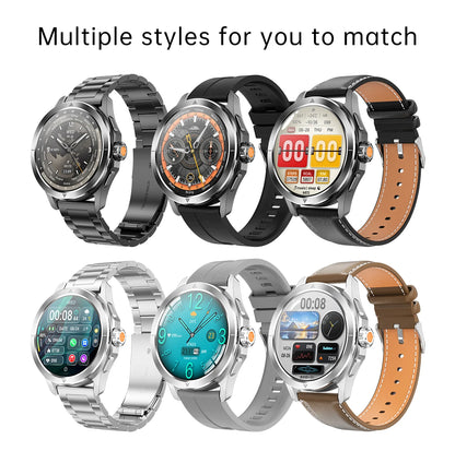 S4 Ultra Outdoor Sport Smartwatch – AMOLED HD, NFC, GPS, Heart Rate, Bluetooth Call