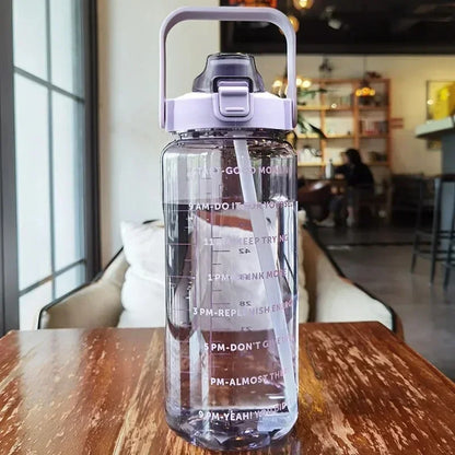 Portable Plastic Water Bottle – Insulated Leakproof Drinking Bottle for Travel & Sports