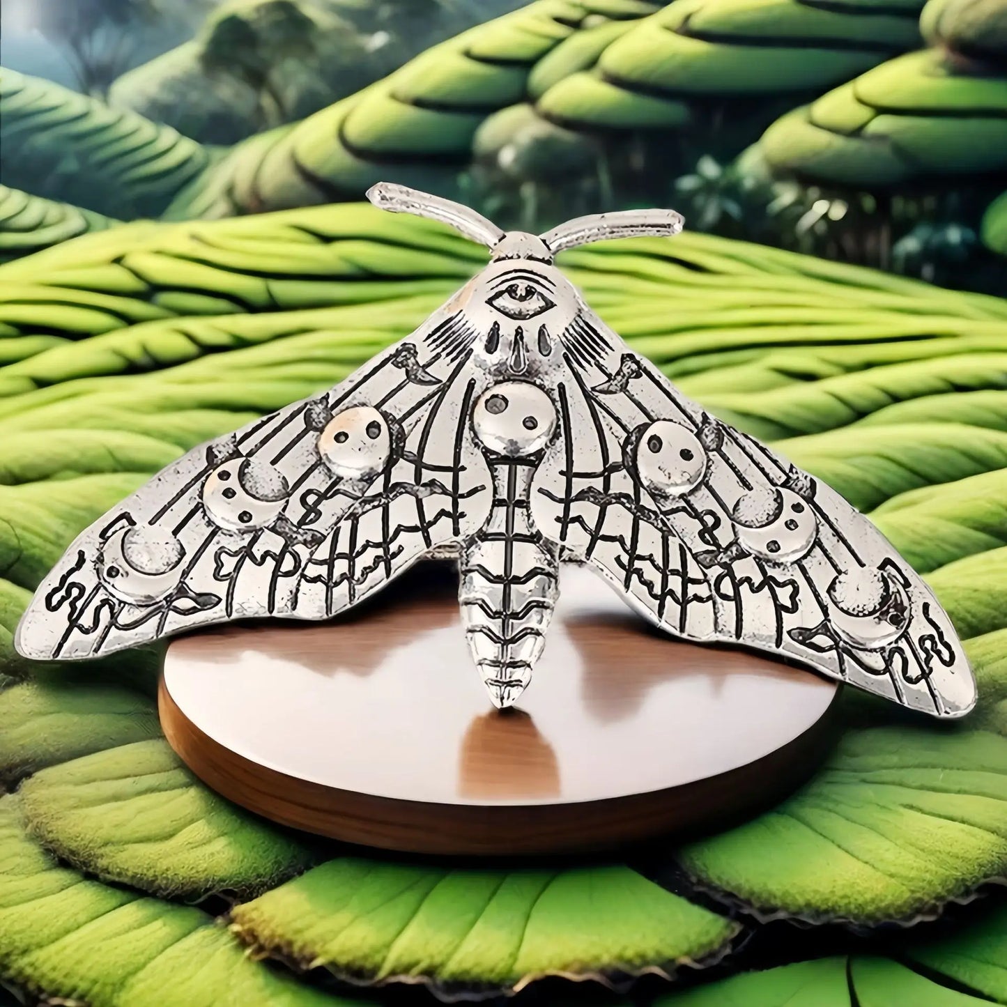 Moth Hair Clip – Vintage Gothic Halloween Hair Pin for Women