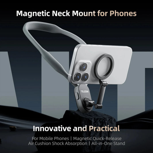 Magnetic Neck SiliconeHolder for Smartphones