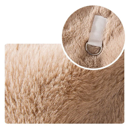 Cozy Fleece Dog Coat - Bear-Design Winter Jacket for Small Breeds - BeeTrendyShop.COM