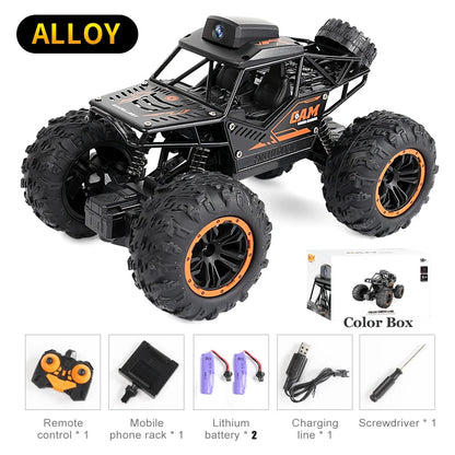 RC Car With HD Camera FPV WiFi 1:18 – 2.4G SUV Remote Control Stunt Car