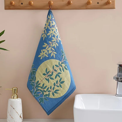 Cotton Kitchen Towel 34x40cm – 4-Layer Gauze, Quick-Dry Decorative Tea Towel