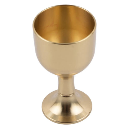 Gold Brass Wine Cup – Anti-Rust High Foot Stemware for Weddings & Parties