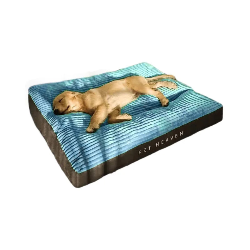 Snuggle Fleece Pet Bed & Blanket - Detachable, Warm Mat for All-Size Dogs & Cats