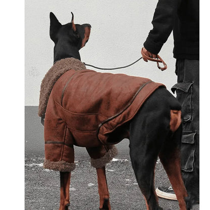 Large Dog Winter Coat - Warm Jacket for Samoyed, Husky, Golden Retriever & Other Big Breeds - BeeTrendyShop.COM