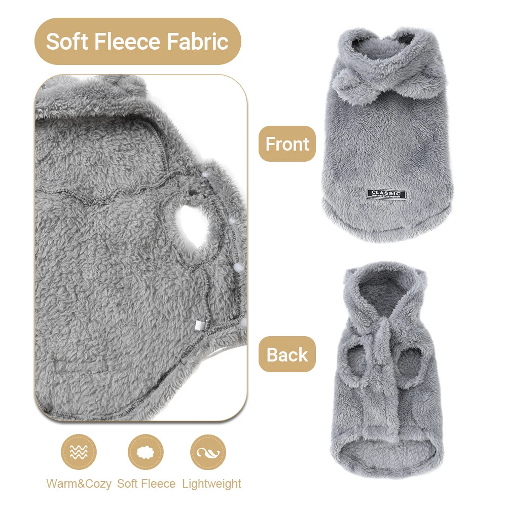 Winter Puppy Hooded Sweater
Winter/Autumn season use For small/medium dogs & cats - BeeTrendyShop.COM