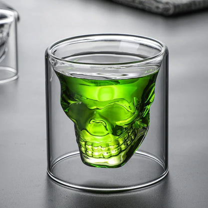Double Bottom Crystal Cocktail Glass – Multi-Use Bar Drinkware