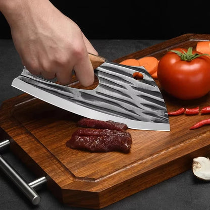Effort-Saving Chef Knife – Stainless Steel Forged Butcher & Vegetable Slicing Knife