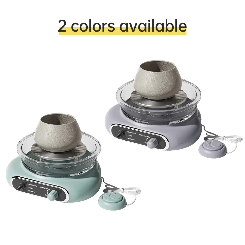 Mini Pottery Wheel Kit for Kids Adults