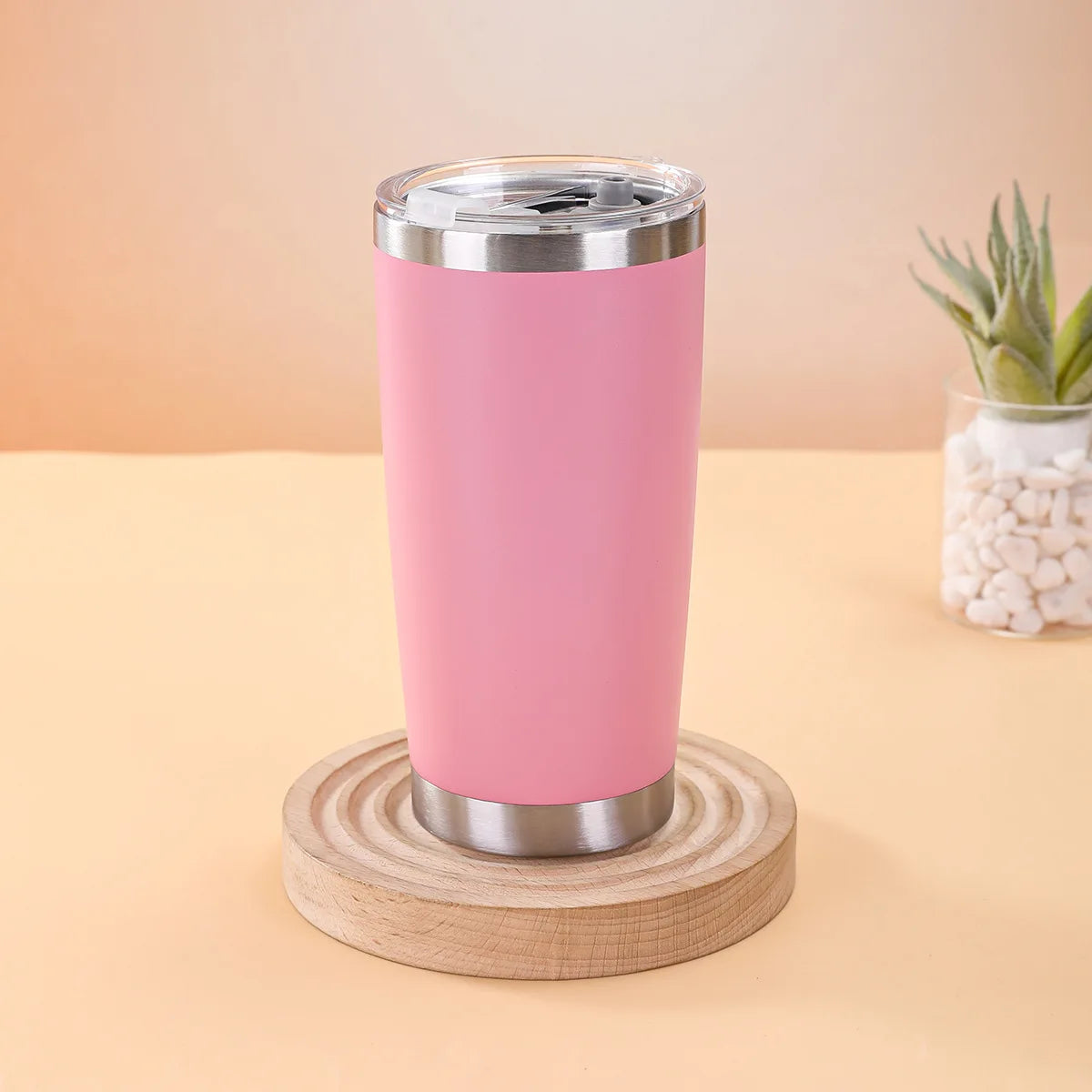 20 Oz Stainless Steel Thermal Water Bottle – Vacuum Flask for Tea, Coffee & Water
