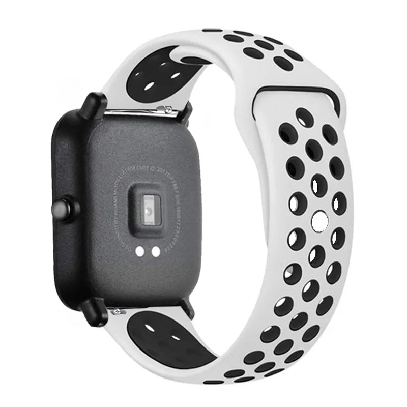 20mm 22mm Silicone Band For Samsung Galaxy Watch 4 Strap Correa Amazfit Bip 3/GTS/2/2e/3/2 Mini GTR 2e 3 GT2 Pro Bracelet GT2E