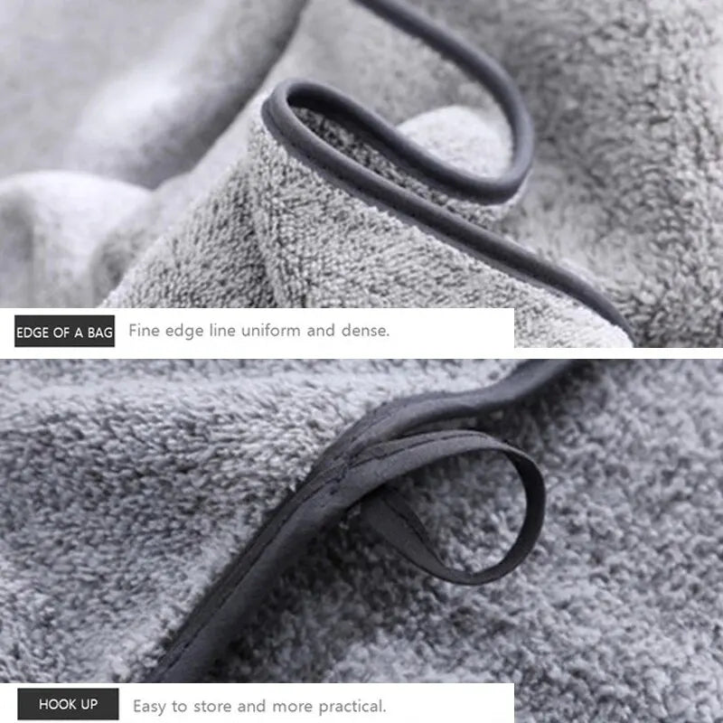 1PCS Thickened Bath Towels for The Body Microfiber Towel for Gym Sports Shower Robe for Spa Beath Home - BeeTrendyShop.COM