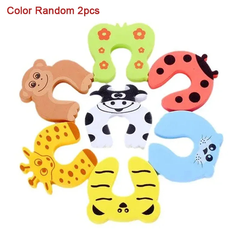 2/5pcs Baby Safety Door Stopper