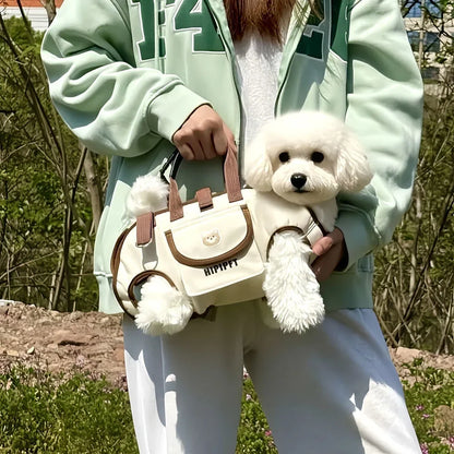 Pet Carrier Bag for Cats & Small Dogs – Breathable, Portable & Lightweight Travel Bag