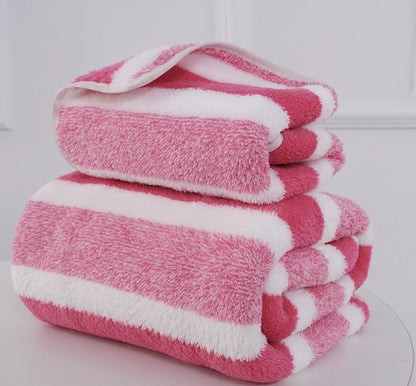 1 Pc Thickened Absorbent Bath Towel Soft Face Towel for Home - BeeTrendyShop.COM