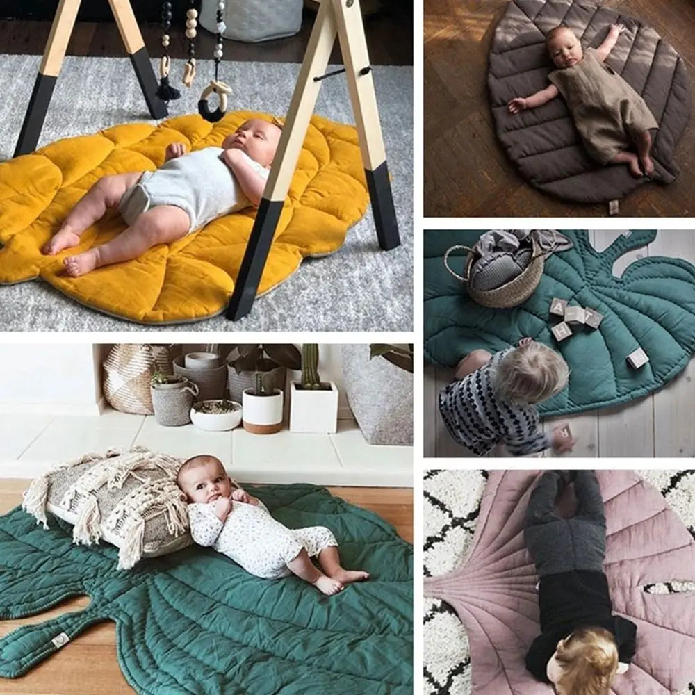 Leaf-Shaped Cooling Mat for Dogs & Cats - Breathable, Washable Summer Bed