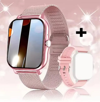KESHUYOU Smartwatch – Bluetooth Call, Blood Oxygen & Blood Pressure Monitor, Holiday Gift