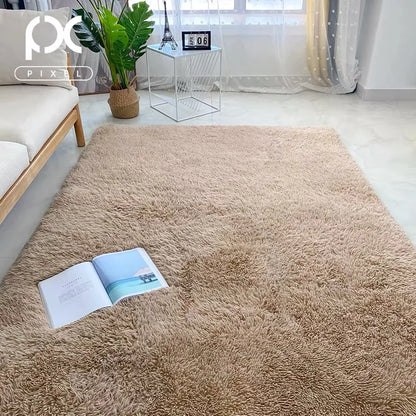 Fluffy Large Carpet Living Room Plush Lounge Rug in The Bedroom Floor Mat Soft Velvet Carpets For Children Kids Decoration  ﻿ - BeeTrendyShop.COM