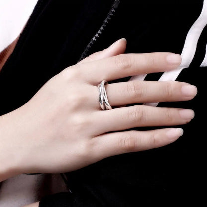 925 Sterling Silver Charm Ring – Beautiful Fashion Jewelry Gift for Women