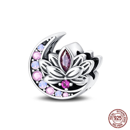 925 Sterling Silver Chameleon Luminous Butterfly Charm Bead – DIY Jewelry