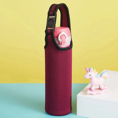 Portable Water Bottle Sleeve Bag – Insulated Can & Bottle Carrier for Travel & Gym