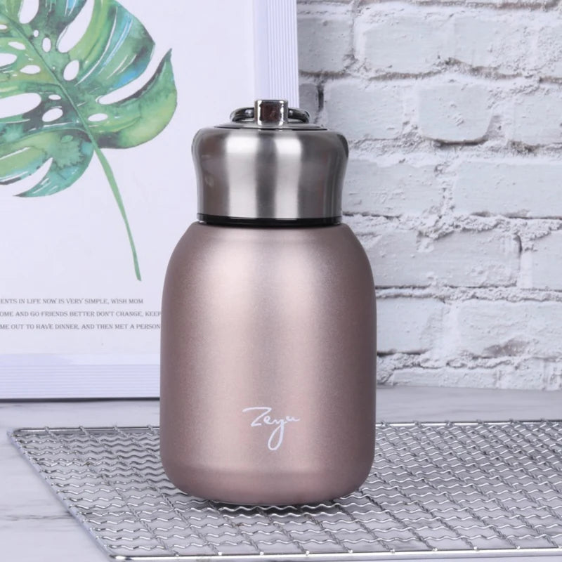 Mini Coffee Thermos – Portable Travel Insulated Water Bottle