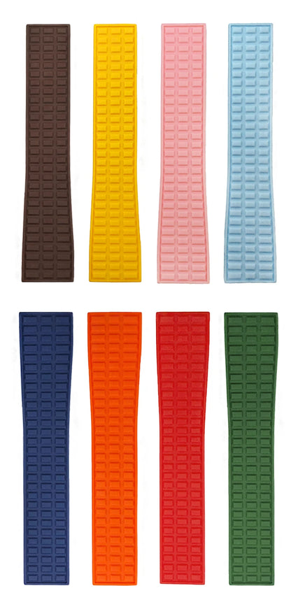 Natural Rubber Watch Strap for Patek Philippe Aquanaut 5067 5068 – 18mm 19mm Soft Silicone Women