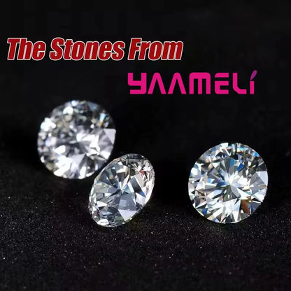Heart Zircon Necklace & Earrings Set – Silver Tone Romantic Jewelry for Women