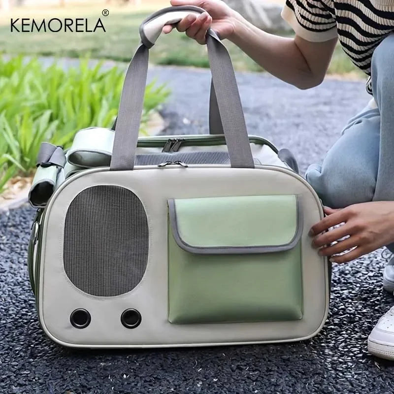 Portable Pet Carrier Bag for Cats & Small Dogs – Travel & Outdoor