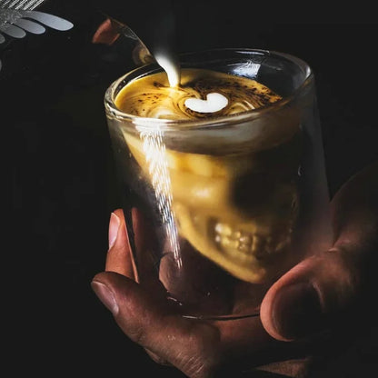 Double Bottom Crystal Cocktail Glass – Multi-Use Bar Drinkware
