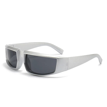 Futuristic Punk Sunglasses – UV400 Concave Shape Cool Style for Men & Women