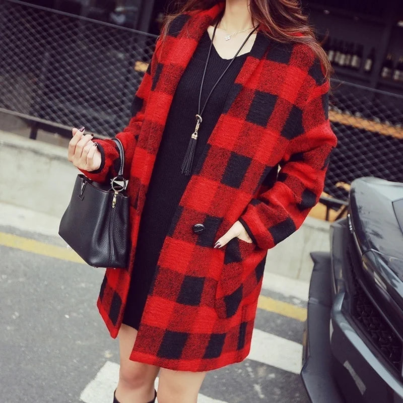 Tassel Geometric Sweater Chain Long Necklace – Trendy Fashion Pendant for Women