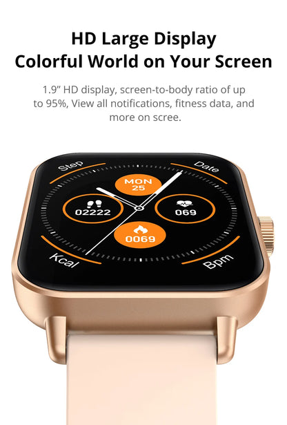 COLMI P81 Ultra Smartwatch – Voice Calling, 1.9" Screen, 24H Health Monitor, 100+ Sport Modes