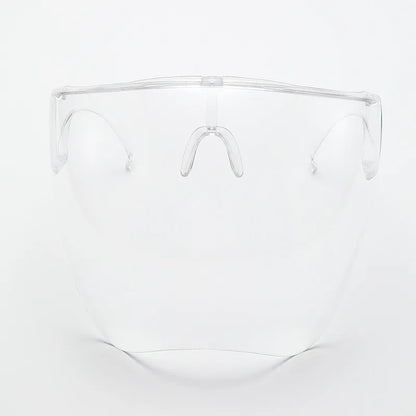 Full Face Shield Sunglasses Mask – UV400 Anti-Spray Cycling & Protective Goggles