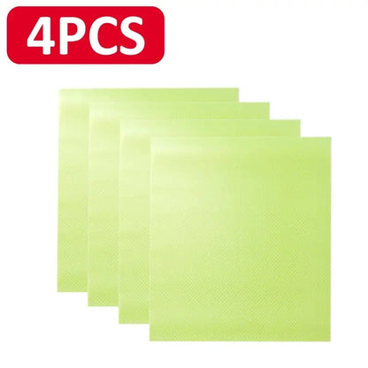 Cabinet & Refrigerator Liner Mats – Cuttable Moisture-Proof Easy-Clean Shelf Mats | 4/8/12pcs