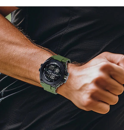 Top Luxury Electronic Watch for Man Outdoor Sport Watch Stopwatch Waterproof Calendar Digital Clock 24355 - BeeTrendyShop.COM