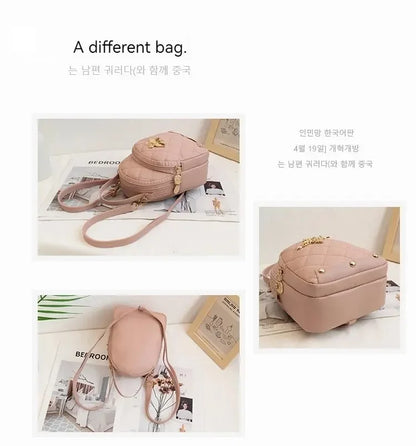 Fashionable Bag Women Backpack Mini Leisure Handbag - BeeTrendyShop.COM
