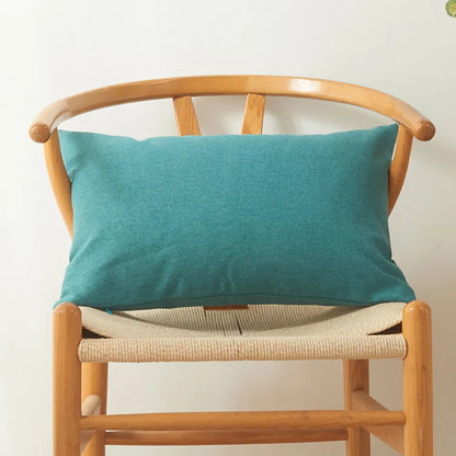 Waterproof Cushion Cover 30x50cm – Breathable Japan Style Sofa Pillowcase for Home Decor Living Room