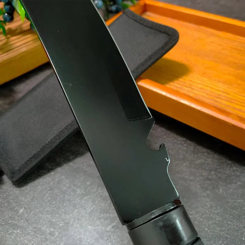 Handmade Forged Butcher Boning Knife Stainless Steel  Knife Meat Cleaver Fruit Cutting Knife Plastic Handle Cooking Tools