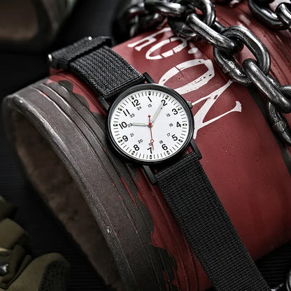 Luminous Men Sport Military Watch Shock Resistant Wristwatches Simple Nylon Band Male Army Wrist Watch Quartz Relogio Masculino - BeeTrendyShop.COM