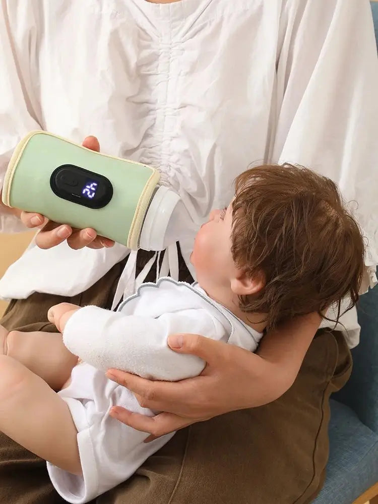 Portable USB Baby Milk Bottle Warmer – Car & Travel Nursing Bottle Heater