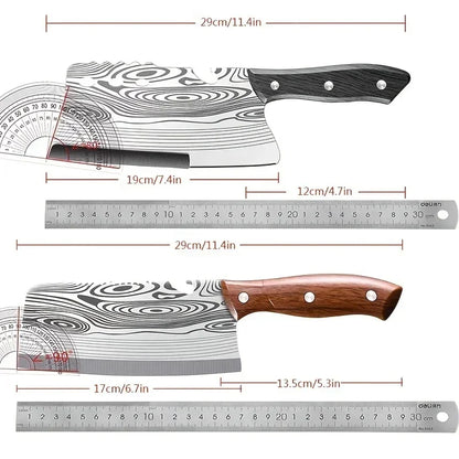High Hardness Sharp Cutting Knife – Dual-Purpose Chef Knife for Meat & Vegetables
