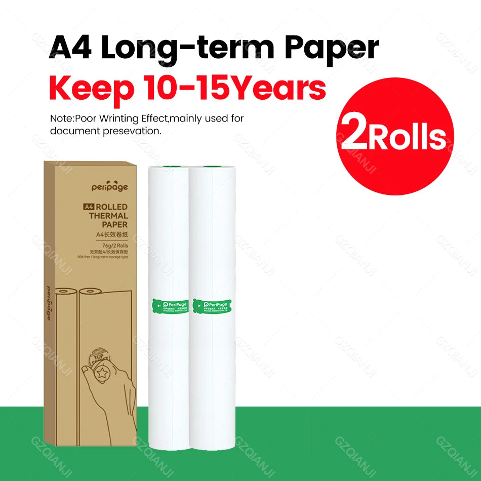 A4 Printer Wireless, No Ink or Toner