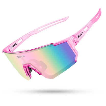SCVCN Sport Cycling Sunglasses – TR90 Frame UV400 for Hiking & Baseball