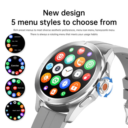 S4 Ultra Outdoor Sport Smartwatch – AMOLED HD, NFC, GPS, Heart Rate, Bluetooth Call