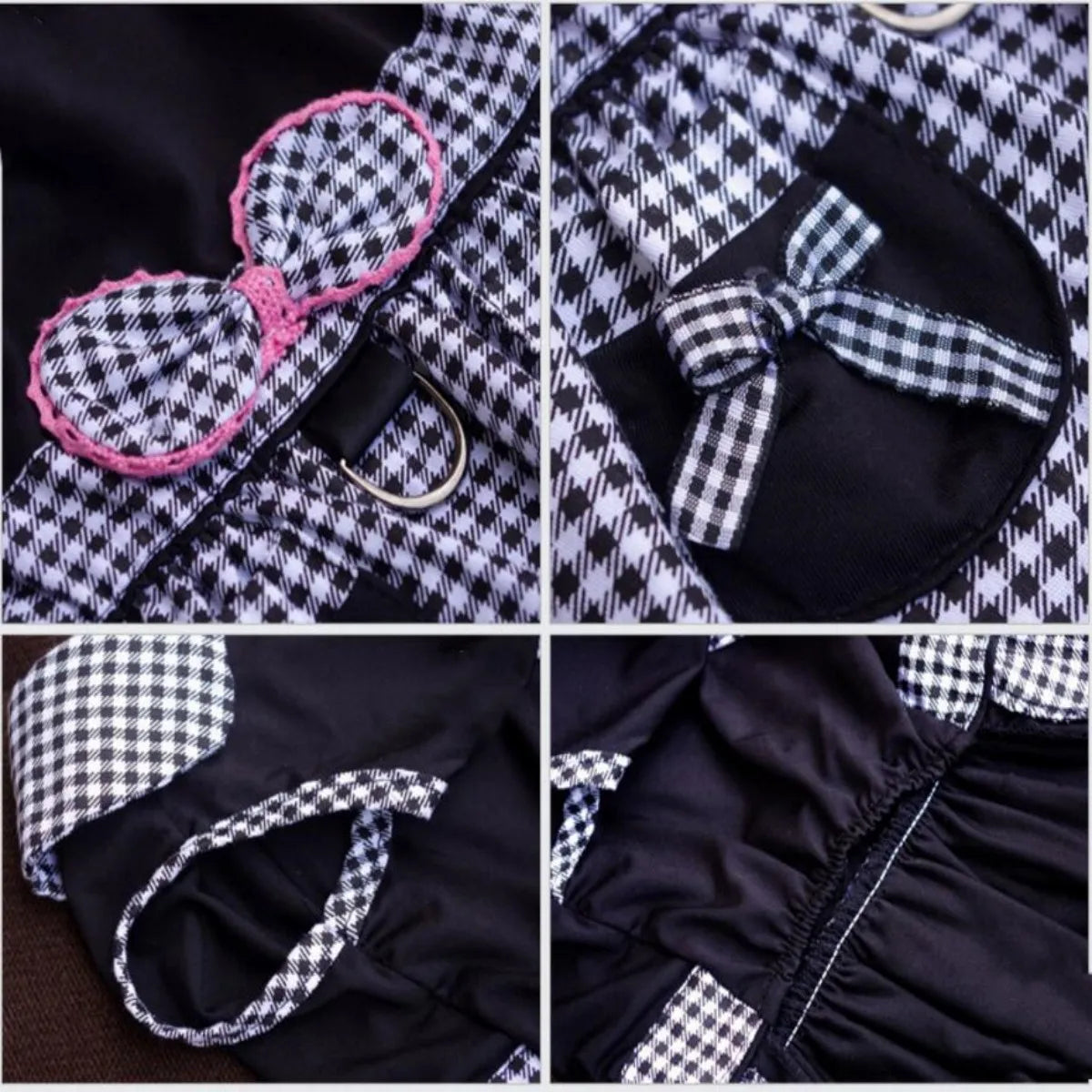 Black Princess Dog Dress for Weddings & Parties - XS to XL - BeeTrendyShop.COM